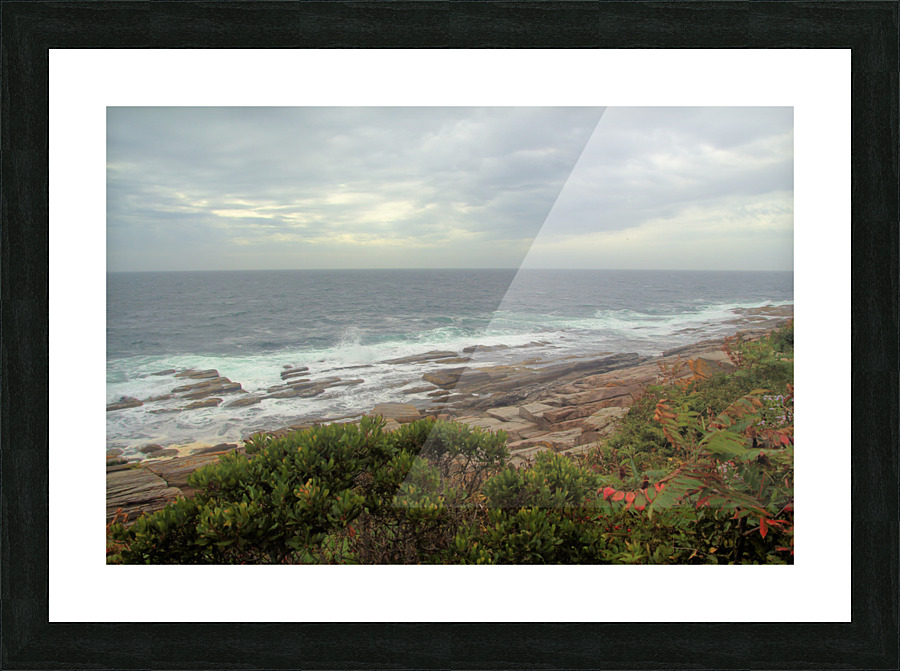 The Sea Picture Frame print