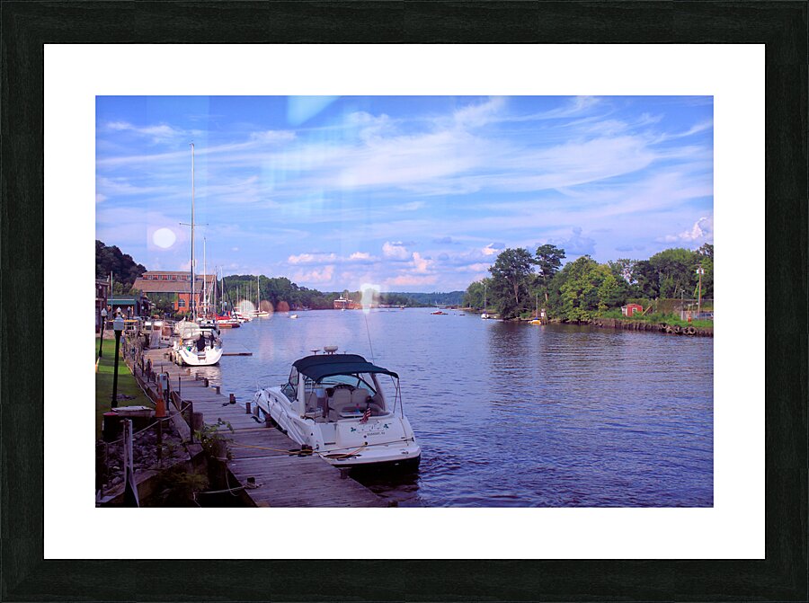 Downstream Picture Frame print