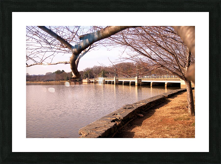 Bridge View Picture Frame print
