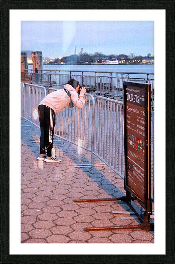 Evening in NY  The Photographer Picture Frame print