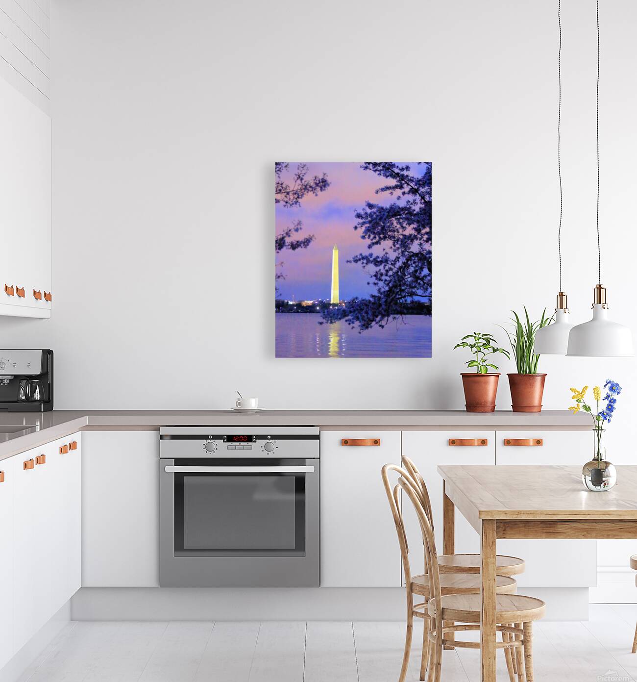 Early Morning at the Reflectimg Pool Washington M Reproduction