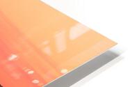 Orange Glow HD Metal print