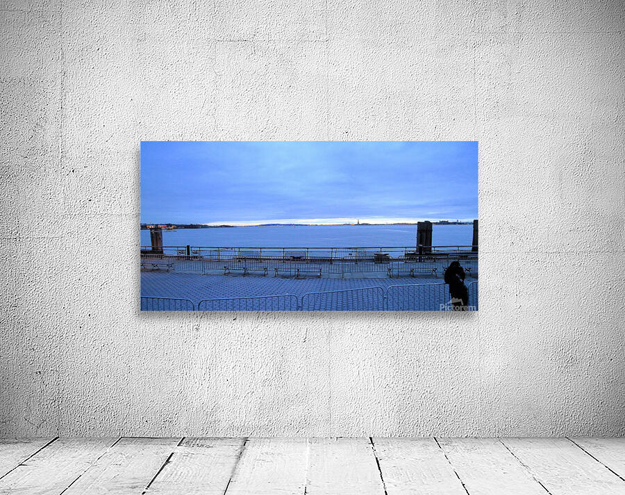 Evening in NY The Harbor stitch Wall Preview