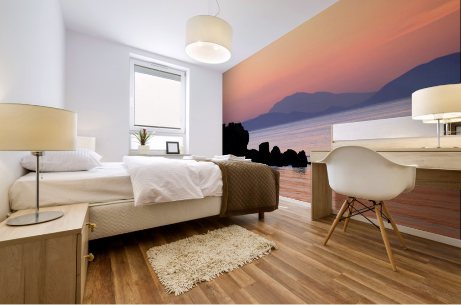 Golden hour Mural print