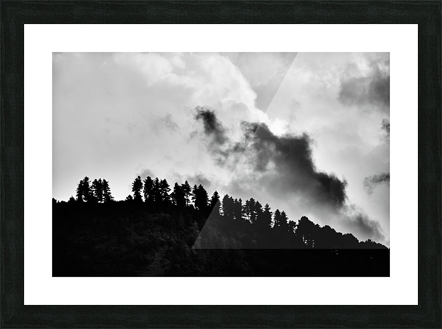 The fog Picture Frame print