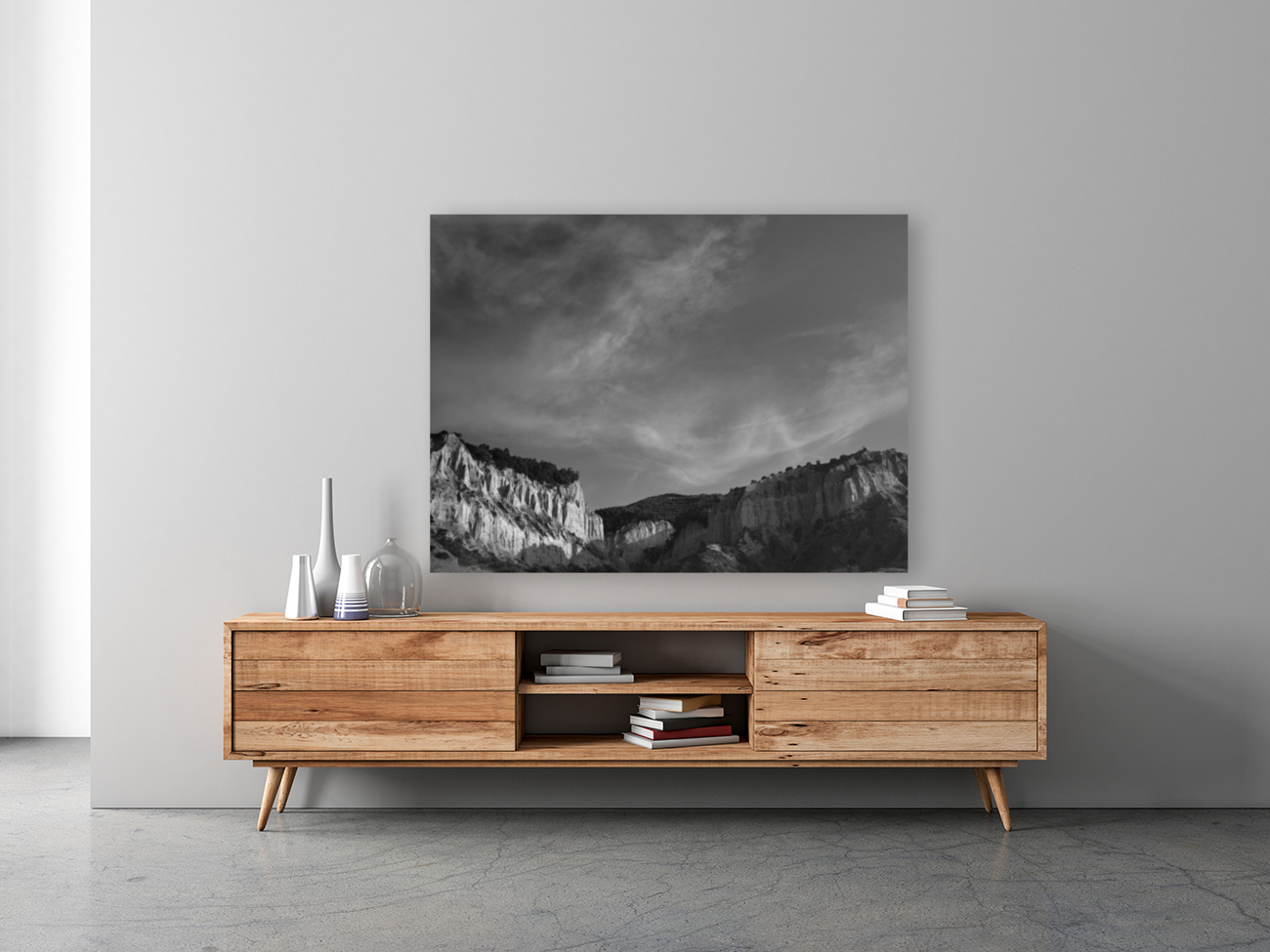 The clay mountains Reproduction