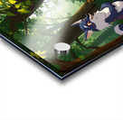 Collection of cute jungle animals Acrylic print