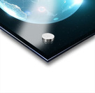  A Crystal Planet Floating in Deep Space Acrylic print