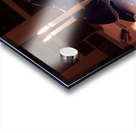 The dolphin with candles on the table is amazing and beautiful Acrylic print