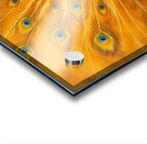 A majestic peacock in a classic oil painting styl Acrylic print