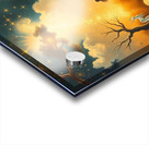 A wall art drawing by an artists imagination Acrylic print