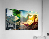 Green Dragon Dragon Has Pine Cone s4VGi Acrylic Print