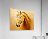 An imaginative artistic painting of a purebred horse Acrylic Print