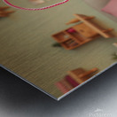 Un Petit Chat Joue Avec Un eybtZ Metal print