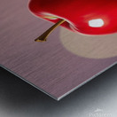 A White Mouse Eating A Medium KUCIu Metal print