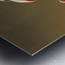 The Laughing Chimpanzee Metal print