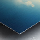 A Heart-Shaped Reflection in Water Metal print