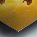 An imaginary image of Lord Buddha Metal print