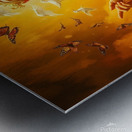 Classic oil painting God Bossa luxuriously resple Metal print