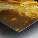 The fox is the thinker of the forest and the owner of mental tricks. Metal print