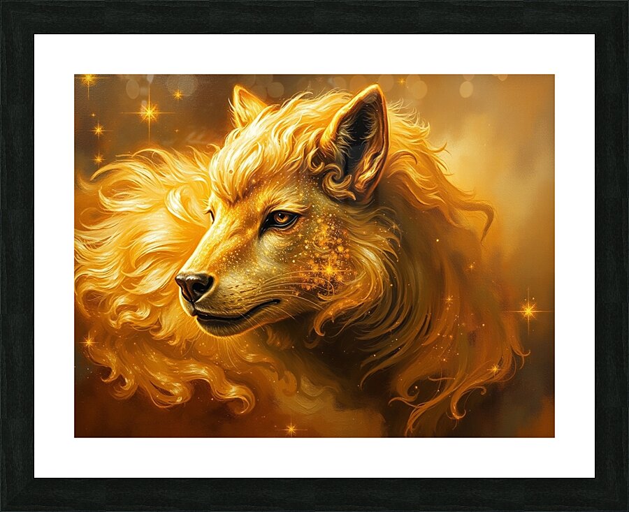 The fox is the thinker of the forest and the owner of mental tricks. Picture Frame print