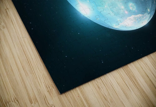  A Crystal Planet Floating in Deep Space nor 2020 puzzle