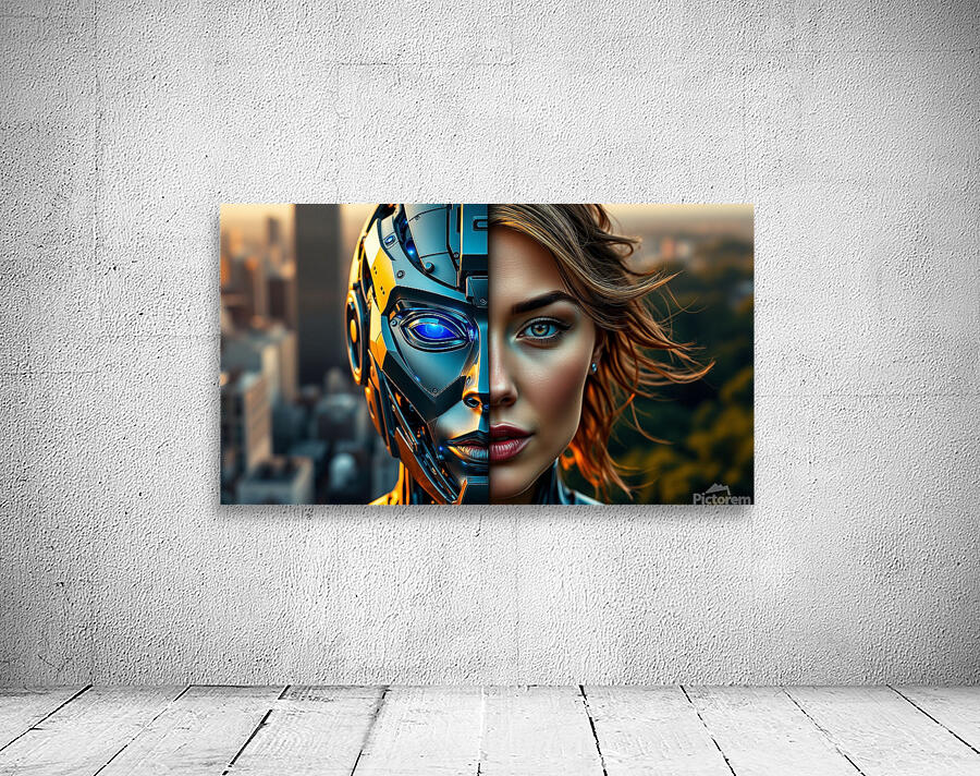 Duality Of Self A Face dik3a Wall Preview