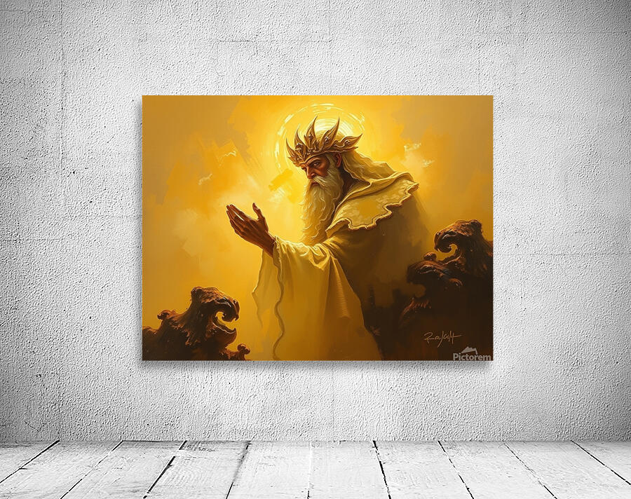 An imaginary image of Lord Buddha Wall Preview