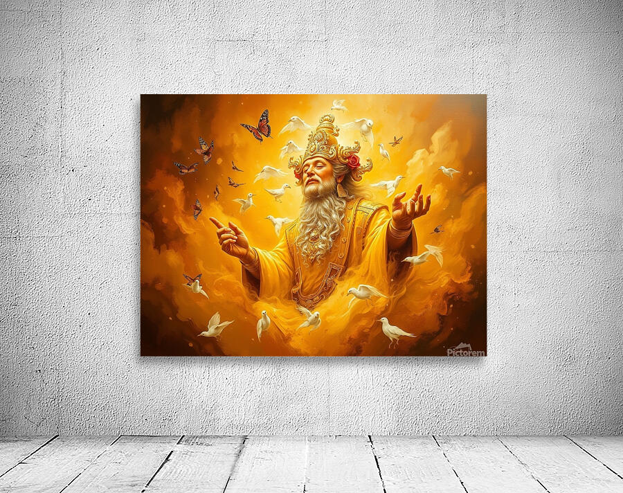 Classic oil painting God Bossa luxuriously resple Wall Preview