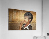 Myanmar boy Acrylic Print