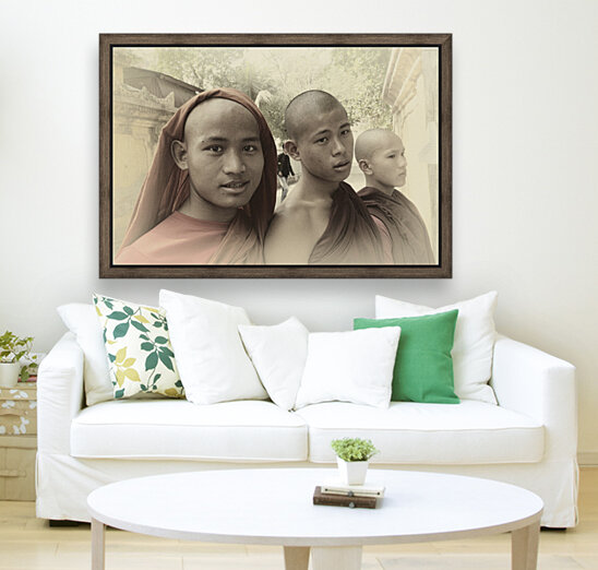 Buddhist students Reproduction