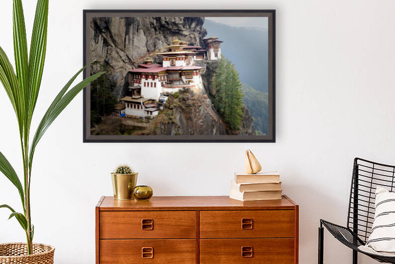 Monastery Buthan by Alain Beaudouard