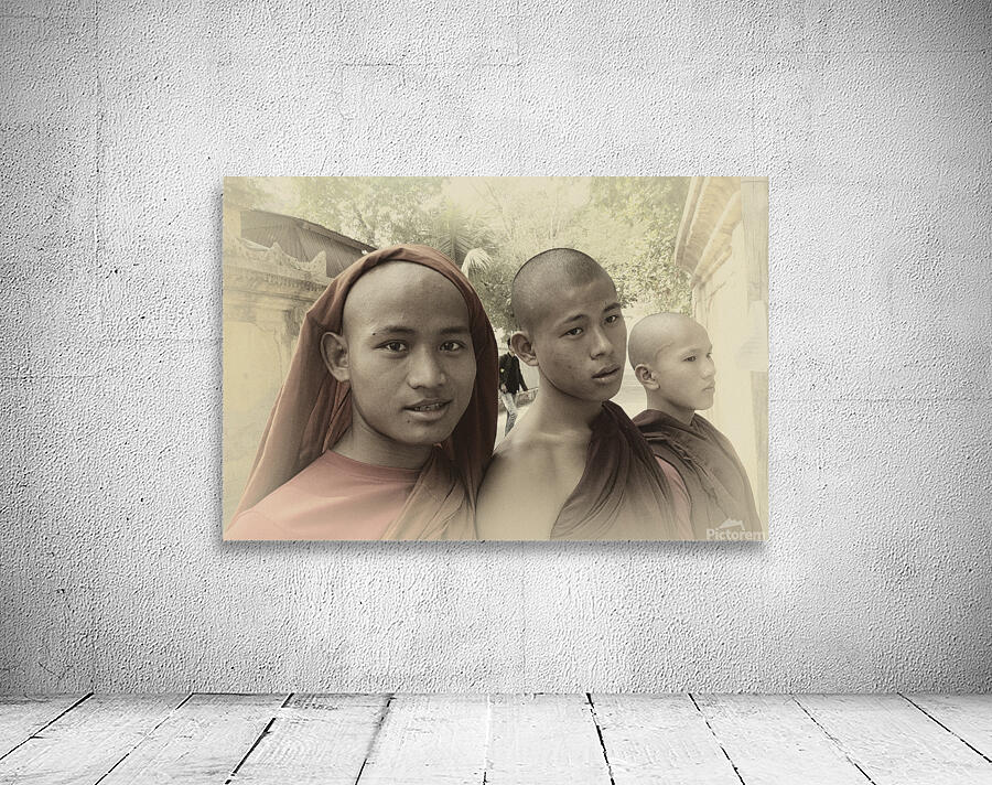Buddhist students Wall Preview