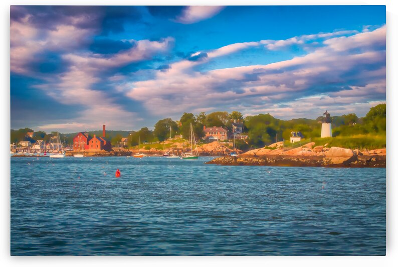 Entering Gloucester Harbor by Jeff Folger