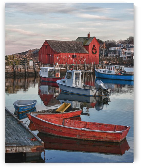 Motif  1 reflection Rockport Mass by Jeff Folger