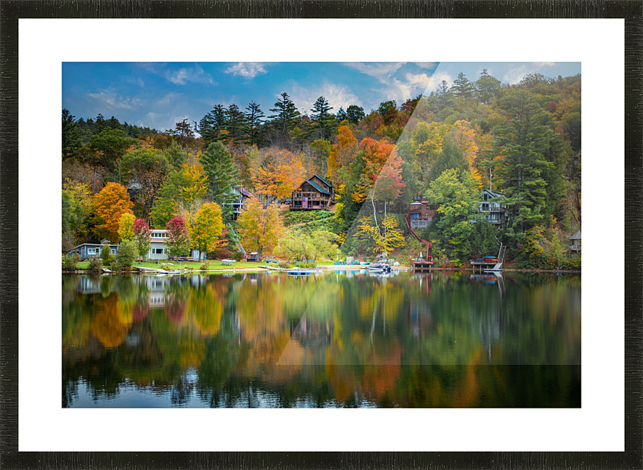 Echo Lake Tyson VT Picture Frame print