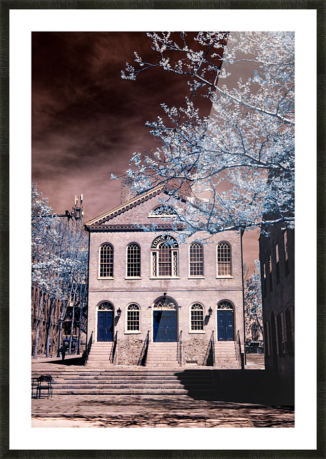 Salem Old Town Hall Picture Frame print