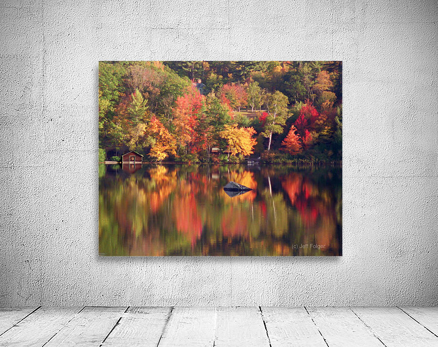 Pond reflection Wall Preview