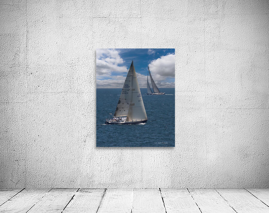 Marblehead to Halifax Ocean Race by Jeff Folger Wall Art