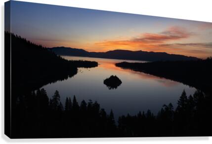 Emerald Bay Sunrise Canvas Print