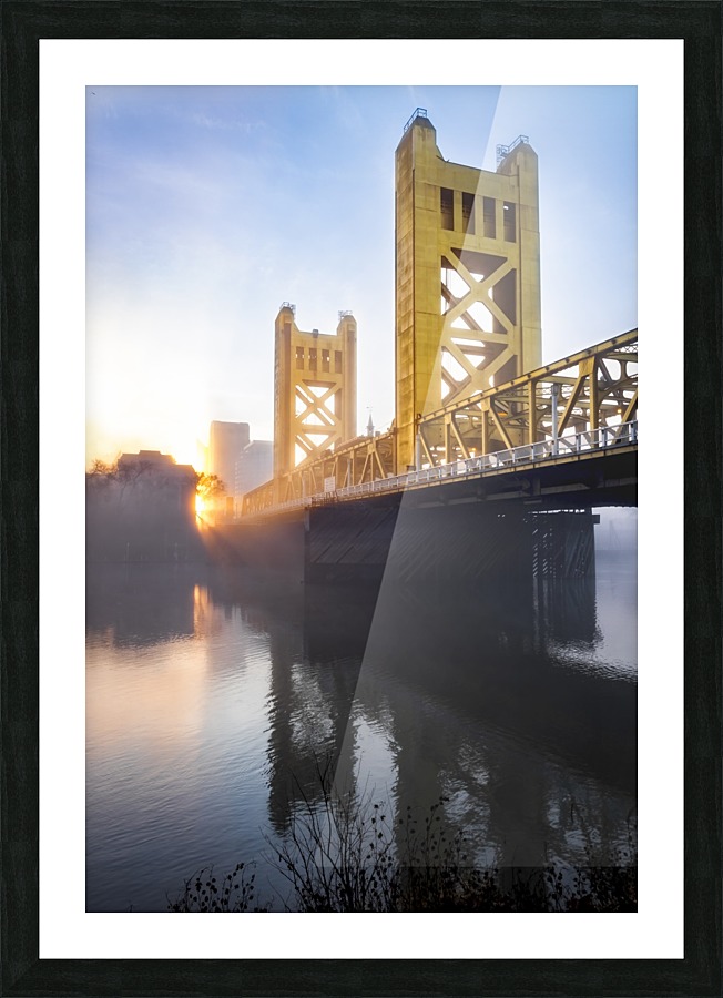 Tower Bridge Sunrise Picture Frame print