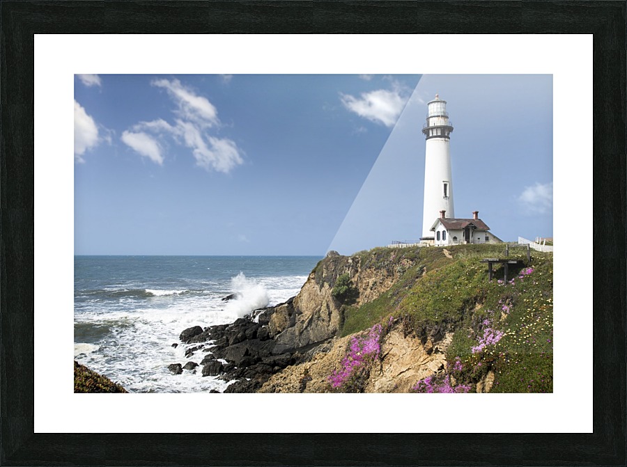 Pigeon Point Lighthouse Picture Frame print