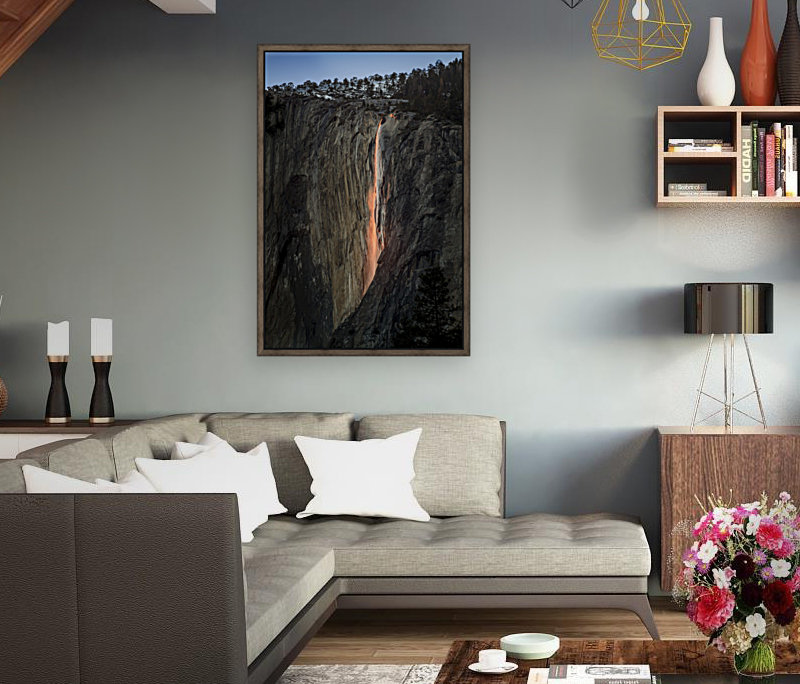 Yosemite Firefall Reproduction