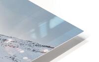 White landscape HD Metal print