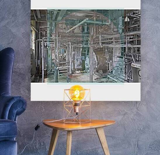 Abandoned Places Wall Art - Essex County Penitentiary Power House Photography by Trix Rosen by Trix Rosen Photography