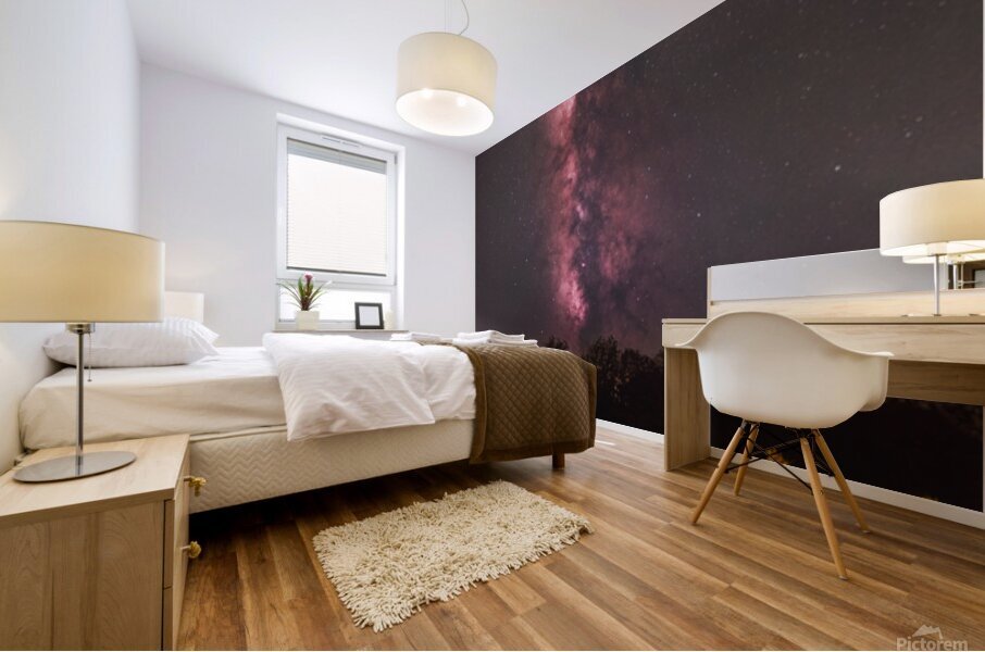 Cosmic Tractor Mural print