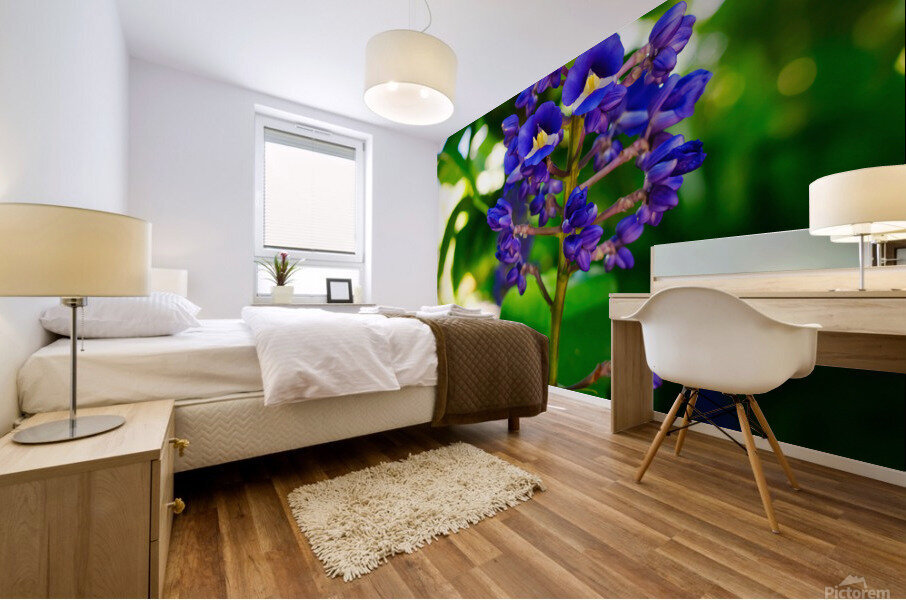 Blue Ginger Mural print