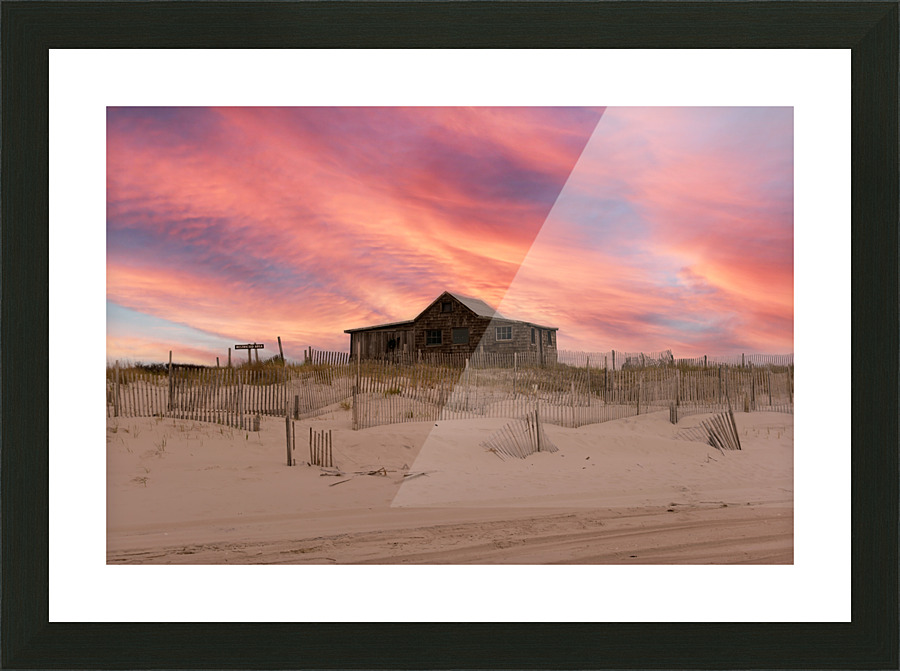 Judges Shack Picture Frame print