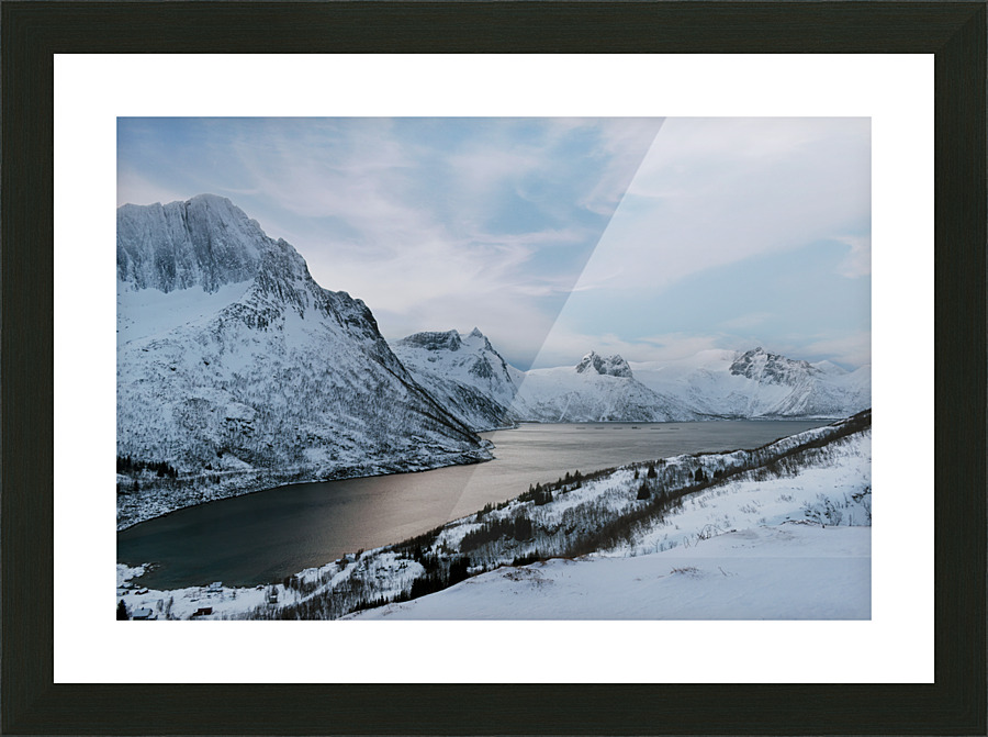 Mountain Scenery Picture Frame print
