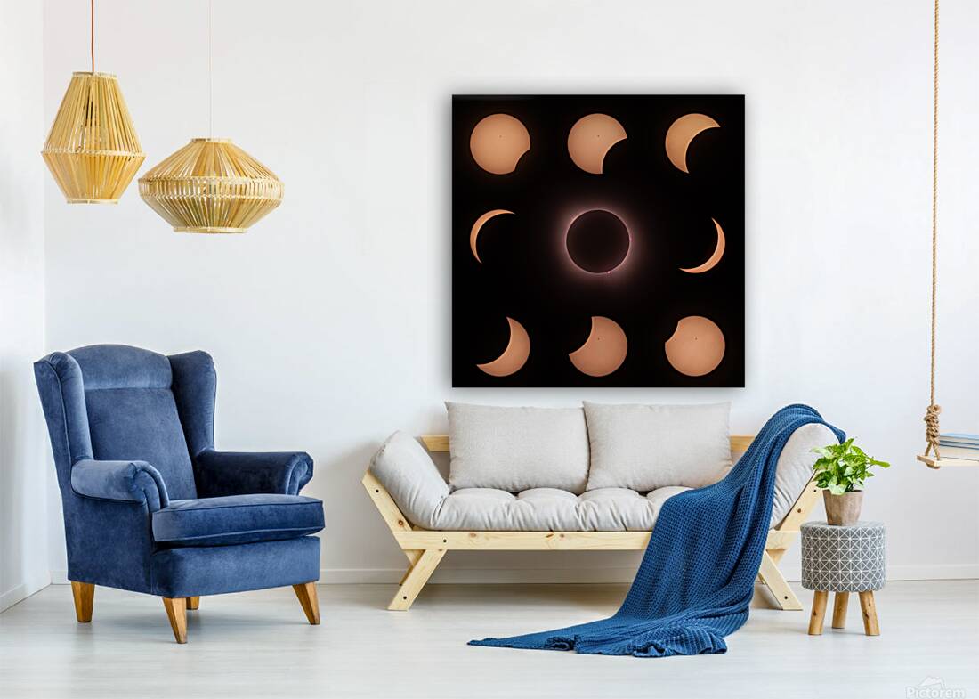 Partial Phases of the Eclipse Reproduction